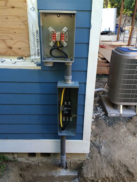 electrical meter box wiring|residential electric meter box installation.